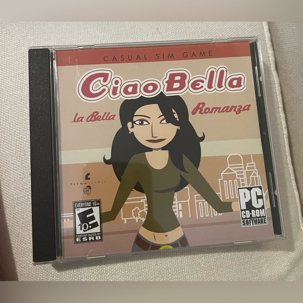 Ciao Bella - la Bella Romanza - Casual Sim Game for PC CD-Rom Software